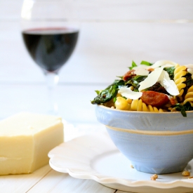 Pasta with Swiss Chard and Sausage