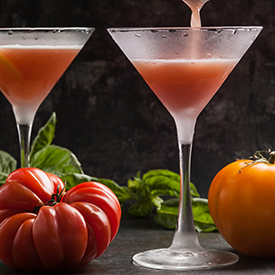 Fresh Tomato-Basil Martini