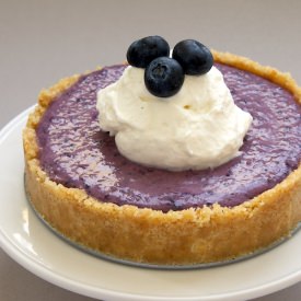 No-Bake Blueberry Cheesecake