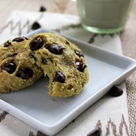 Avocado Chocolate Chip Cookies