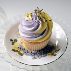 Lemon and Lavender Cupcakes