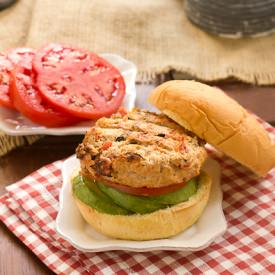 Caribbean Chicken Burgers