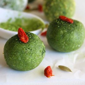 Lemon Matcha Truffles