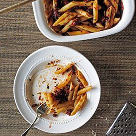 20 Minute Tomato Basil Penne