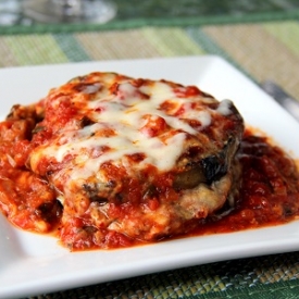 Healthy Eggplant Parmesan