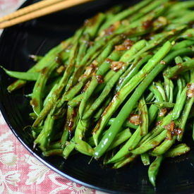 Wrinkled Asian-Style Green Beans