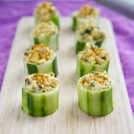 Curried Chicken Salad Cups