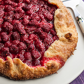 Easy Raspberry Tart