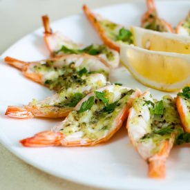 Shrimps in Garlic-Parsley Butter