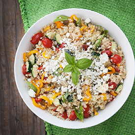 Greek Salad With Quinoa