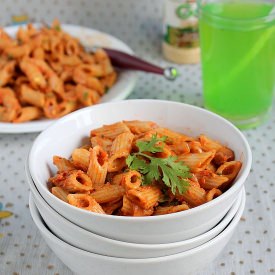 Red Bell Pepper Pasta