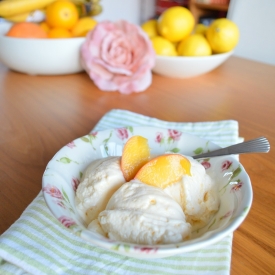 Peach Ice Cream