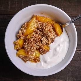 Boorbon Peach Crisp