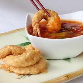 Sweet & Sour King Prawns