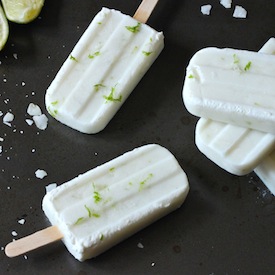 Coconut Lime Popsicles