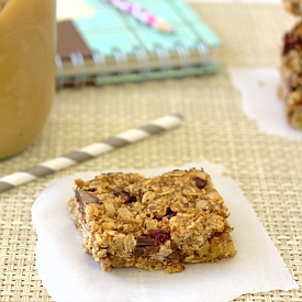 Thick and Chewy Granola Bars