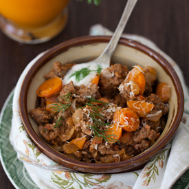 Rustic Beef Tomato & Carrots Chili