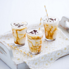 Coconut & Caramel Milk Shakes