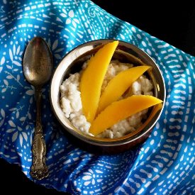 Rice Pudding with a Spoon