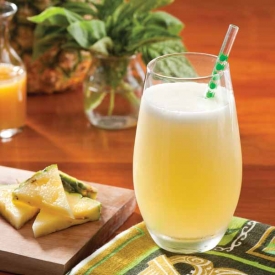 Pineapple-Basil Soda