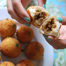 Papas Rellenas {Cuban Potato Balls}