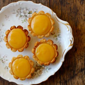 Lavender and Lemon Tartlets