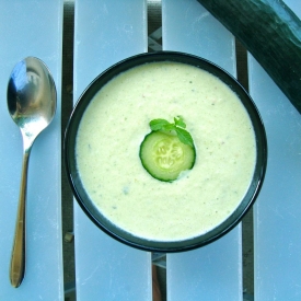 Cold Cucumber Soup