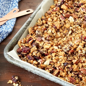 Cranberry- Walnut Granola