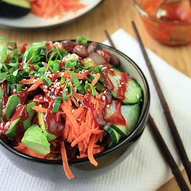 Vegetable Bibimbap