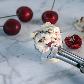 Cherry Vanilla Ice Cream