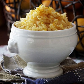 Caribbean-Style Orange Juice Rice