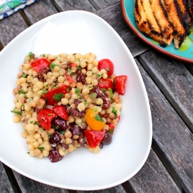 Fregola Sarda Pasta with Olives