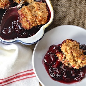 Cherry Brandy Cobbler