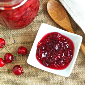 Roasted Sour Cherry Sauce