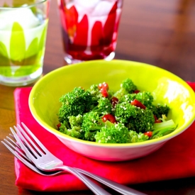 Broccoli with Mustard Soy Sauce