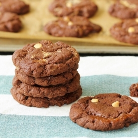 Chocolate Dulce De Leche Cookies