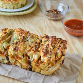 Cheesy Pull Apart Bread