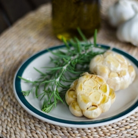 Roasted Garlic on the Grill