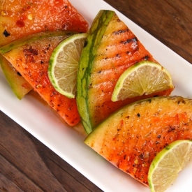 Chile Lime Grilled Watermelon