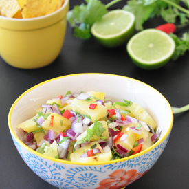 Grilled Pineapple Salsa