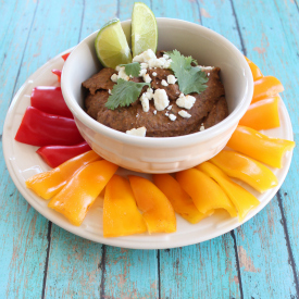 Spicy Buffalo Black Bean Dip