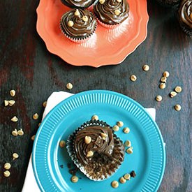 Peanut Butter Chocolate Cupcakes