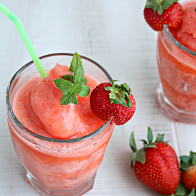 Strawberry Lemonade Slushy