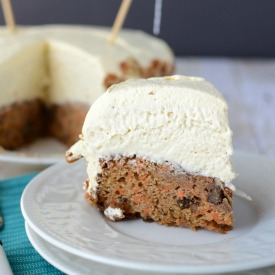 Carrot Cake Ice Cream Cake