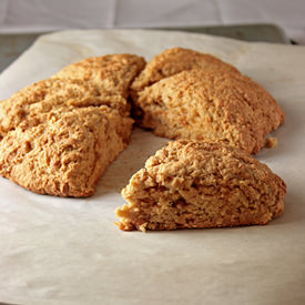 “Butterless” Peanut Butter Scones