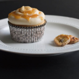 Bananas Foster Cupcakes