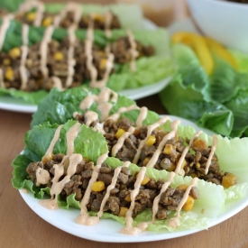 Lentil Lettuce Tacos