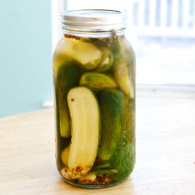 Easy Refrigerator Dill Pickles