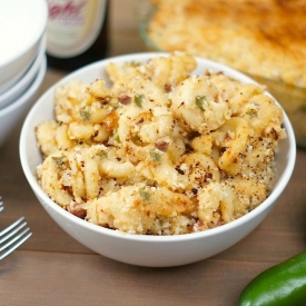 Jalapeno Bacon Macaroni + Cheese