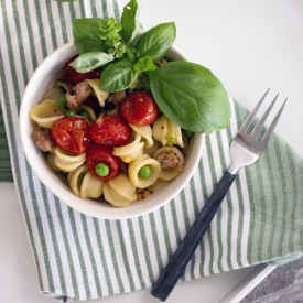 Orecchiette with Summer Vegetables